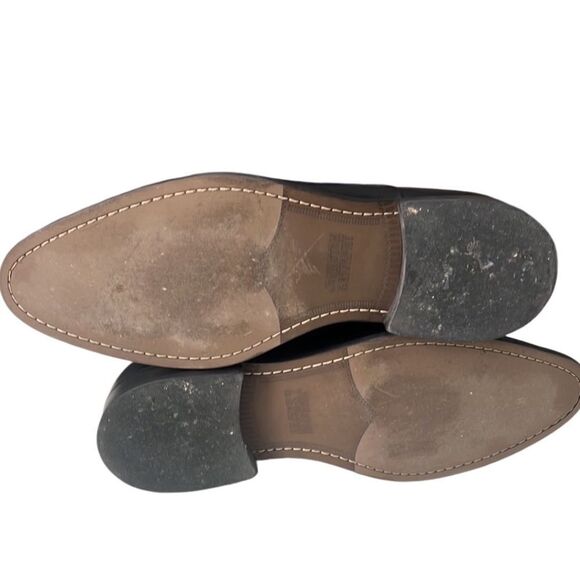 Johnston & Murphy Stockton Black Leather Cap Toe Lace Up Size 11 - Picture 11 of 13